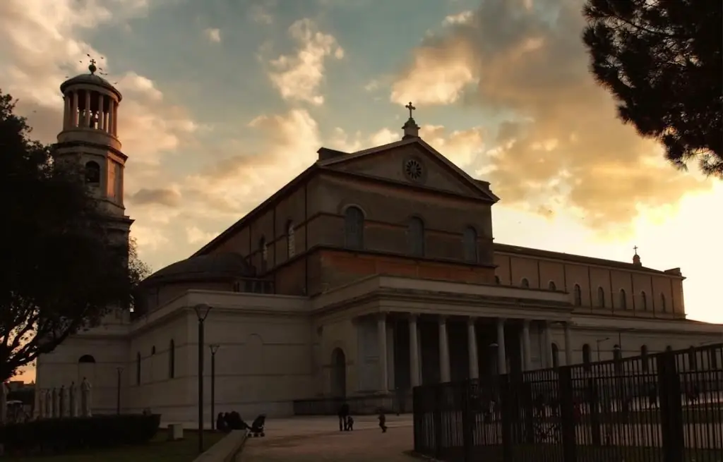 Cattedrale al tramonto