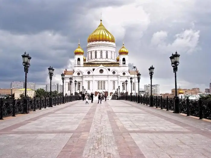 Moskva Kristus Frelserens katedral hvordan komme seg dit